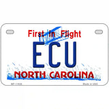 ECU North Carolina Novelty License Plate 7" x 4" (MP)