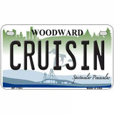 Cruisin Woodward Michigan Novelty License Plate 7" x 4" (MP)