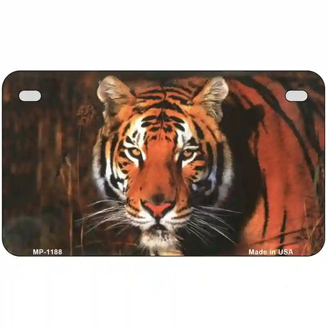 Tiger Novelty Metal License Plate 7" x 4" (MP)