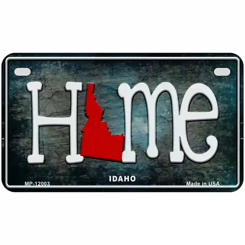 Idaho Home State Outline Novelty License Plate 7" x 4" (MP)