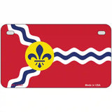 St. Louis State Flag Missouri Novelty Metal License Plate 7" x 4" (MP)