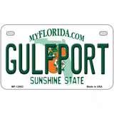 Florida Gulfport Novelty Metal License Plate 7" x 4" (MP)