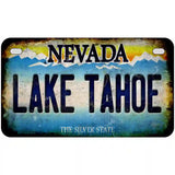 Nevada Lake Tahoe Novelty Metal License Plate 7" x 4" (MP)