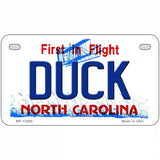 Duck North Carolina State Novelty Metal License Plate 7" x 4" (MP)