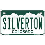 Silverton Colorado Novelty Metal License Plate 7" x 4" (MP)