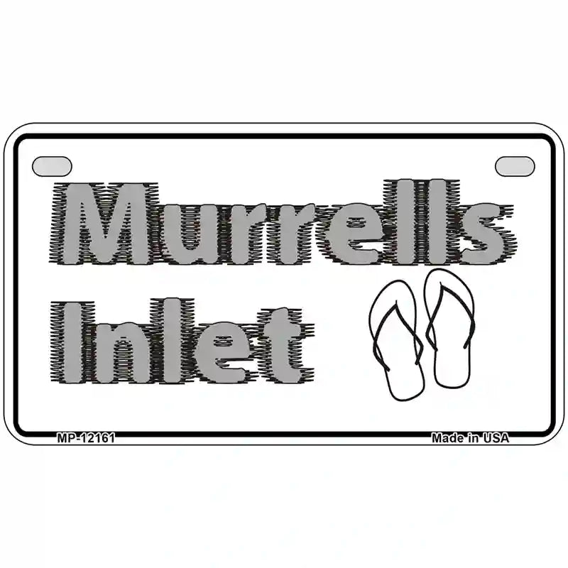 Murrells Inlet SC Novelty Metal License Plate 7" x 4" (MP)