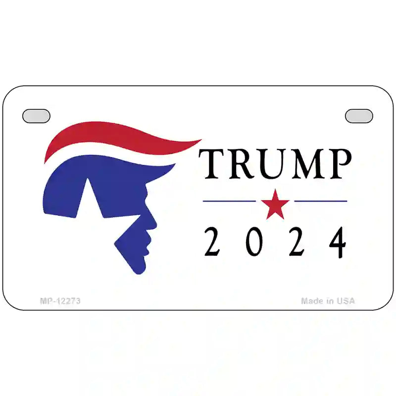 Trump 2024 Novelty Metal License Plate LP-12273 7" x 4" (MP)