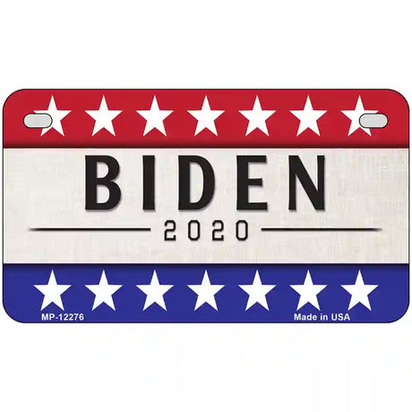 Joe Biden 2020 Novelty Metal License Plate 7" x 4" (MP)