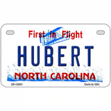 North Carolina Hubert Novelty Metal License Plate 7" x 4" (MP)