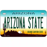 Arizona State Novelty Metal License Plate 7" x 4" (MP)