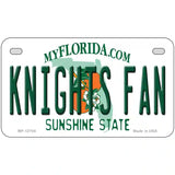 Knights Fan Novelty Metal License Plate 7" x 4" (MP)