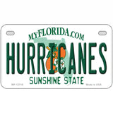 Hurricanes Novelty Metal License Plate 7" x 4" (MP)