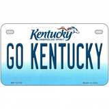 Go Kentucky Novelty Metal License Plate Tag 7" x 4" (MP)