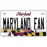 Maryland Fan Novelty Metal License Plate Tag 7" x 4" (MP)