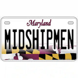 Midshipmen Novelty Metal License Plate Tag 7" x 4" (MP)