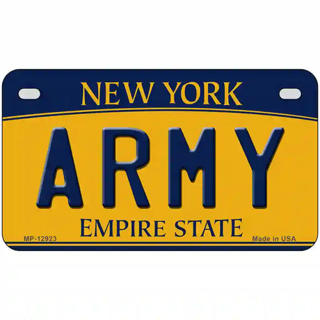 Army Novelty Metal License Plate 7" x 4" (MP)