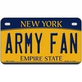 Army Fan Novelty Metal License Plate 7" x 4" (MP)