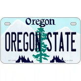 Oregon State Novelty Metal License Plate 7" x 4" (MP)