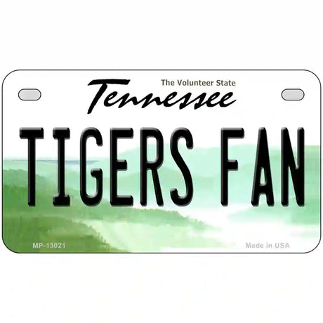 Tennessee Plate Tigers Fan Novelty Metal License Plate 7" x 4" (MP)