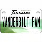 Vanderbilt Fan Novelty Metal License Plate 7" x 4" (MP)