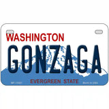 Gonzaga Novelty Metal License Plate 7" x 4" (MP)