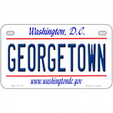 Georgetown Novelty Metal License Plate 7" x 4" (MP)