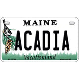 Acadia Maine Metal Novelty License Plate 7" x 4" (MP)