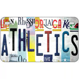 As Strip Art Novelty Metal License Plate Tag 7" x 4" (MP)