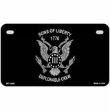 Sons of Liberty 1776 Novelty Metal License Plate Tag 7" x 4" (MP)