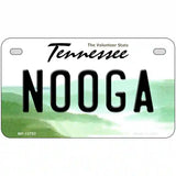 Nooga Tennessee Novelty Metal License Plate Tag 7" x 4" (MP)