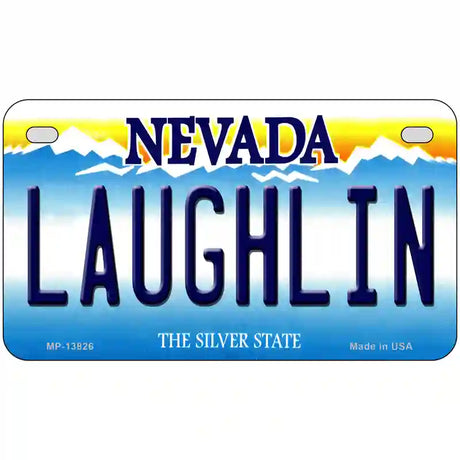 Laughlin Nevada Novelty Metal License Plate Tag 7" x 4" (MP)