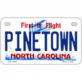 Pinetown North Carolina Novelty Metal License Plate Tag 7" x 4" (MP)