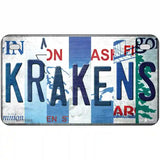 Krakens Strip Art Novelty Metal License Plate Tag 7" x 4" (MP)