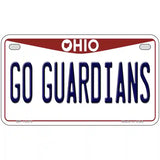 Go Guardians Ohio Novelty Metal License Plate Tag 7" x 4" (MP)