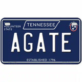 Agate Tennessee Blue Novelty Metal License Plate Tag 7" x 4" (MP)