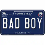 Bad Boy Tennessee Blue Novelty Metal License Plate Tag 7" x 4" (MP)