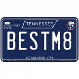 Best M8 Tennessee Blue Novelty Metal License Plate Tag 7" x 4" (MP)