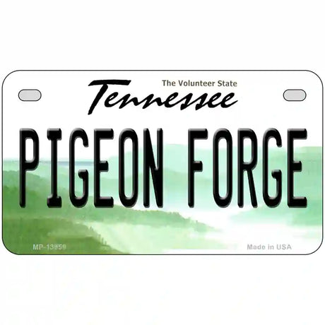 Pigeon Forge Tennessee Novelty Metal License Plate Tag 7" x 4" (MP)