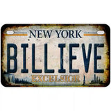 Billieve Excelcior New York Novelty License Plate 7" x 4" (MP)