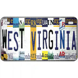 West Virginia License Plate Art Novelty Metal License Plate 7" x 4" (MP)