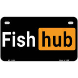 Fishhub Novelty Metal License Plate LP-14468