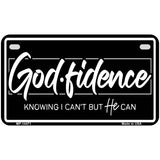 Godfidence Novelty Metal License Plate LP-14471