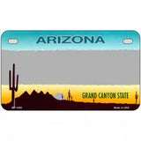 Arizona Gray State Blank Novelty Metal License Plate 7" x 4" (MP)