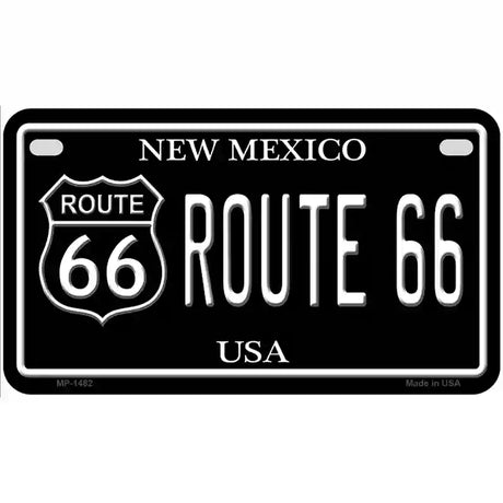 Route 66 New Mexico Metal Novelty License Plate 7" x 4" (MP)