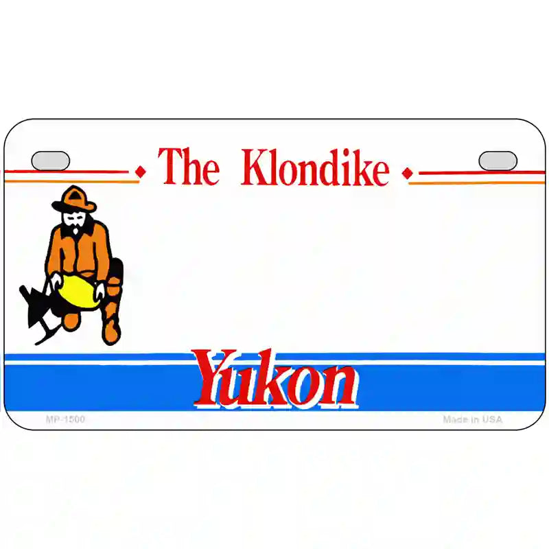 Yukon Novelty Metal License Plate 7" x 4" (MP)