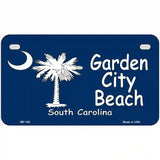 Garden City Beach South Carolina Metal Novelty License Plate 7" x 4" (MP)