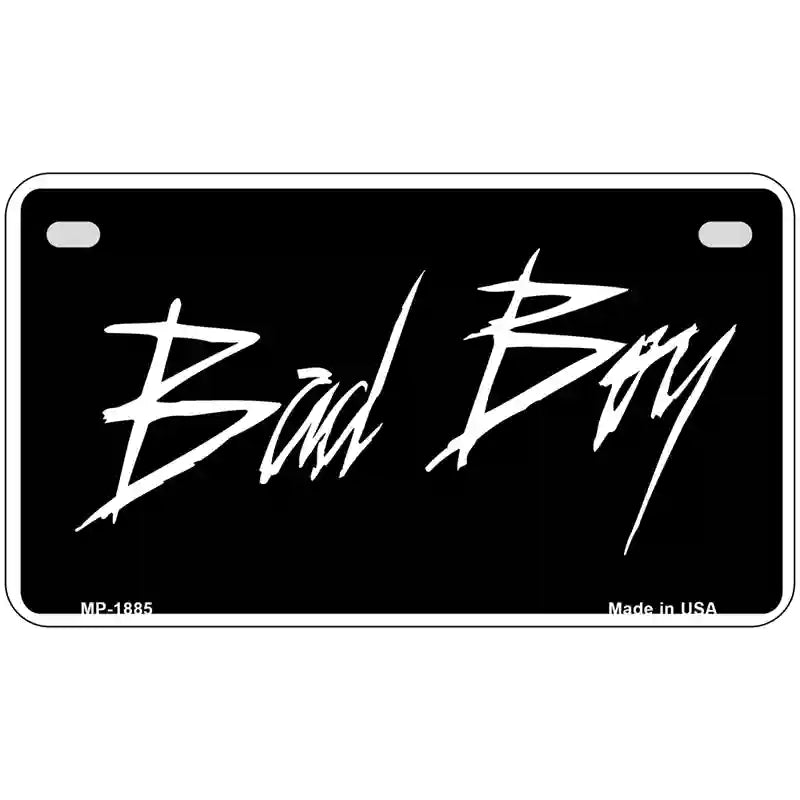 Bad Boy Metal Novelty License Plate 7" x 4" (MP)