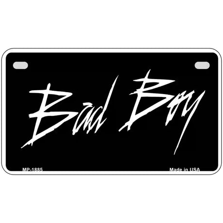 Bad Boy Metal Novelty License Plate 7" x 4" (MP)