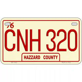 CNH 320 Metal Novelty License Plate 7" x 4" (MP)