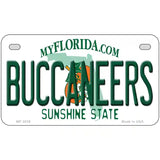 Buccaneers Florida State Novelty Metal License Plate 7" x 4" (MP)